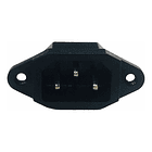 Conector Iec Jack De Poder Para Chasis 3