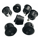 Switch Interruptor Redondo 2 Pines 2 Posiciones 15.0x16.9m 1