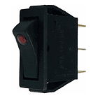 Switch Interruptor 12v Piloto 3 Pines 2 Posici 21.4x25.5mm 2