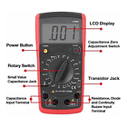 Capacimetro Digital Uni-t Ut601 2