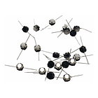 50 Pulsadores Para Protoboard Pulsador 2 Pines 5.0mm X 6.0mm 2