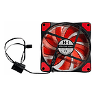 Ventilador Para Pc 12v Con Luz Led Gamer 12cm De Colores 2