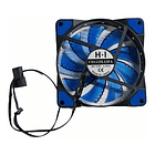 Ventilador Para Pc 12v Con Luz Led Gamer 12cm De Colores 16