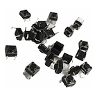100 Pulsadores Para Protoboard Pulsador 4 Pines 5.0mmx6.0mm 1