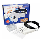Gafas Lupa Visera Diadema Súper Aumento 3 Led 5 Lentes 2
