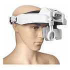 Gafas Lupa Visera Diadema Súper Aumento 3 Led 5 Lentes 3