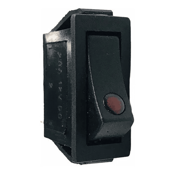 Switch Interruptor 12v Piloto 3 Pines 2 Posici 21.4x25.5mm 