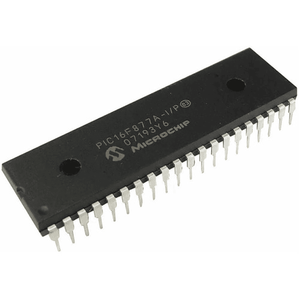 Pic16f877a Pic 16f877a Microcontrolador Microchip 40 Pines 