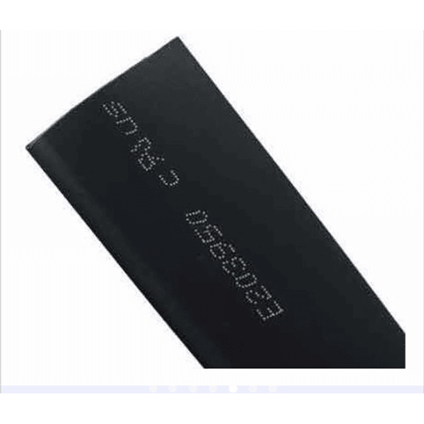 3 Metros Fundatermoencogible20mm Negro $14.400 