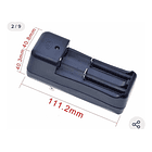 Cargador Baterías 18650 X 2  2