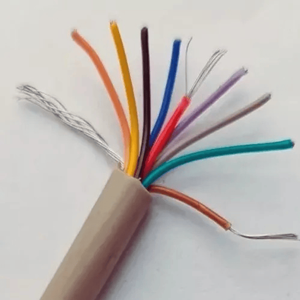 Cable de Control Encauchetado 9 Lineas Para Db9 