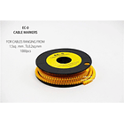 Rollo marquillas marcadores Plásticos Cables Pequeño 1000 Grande 500 1