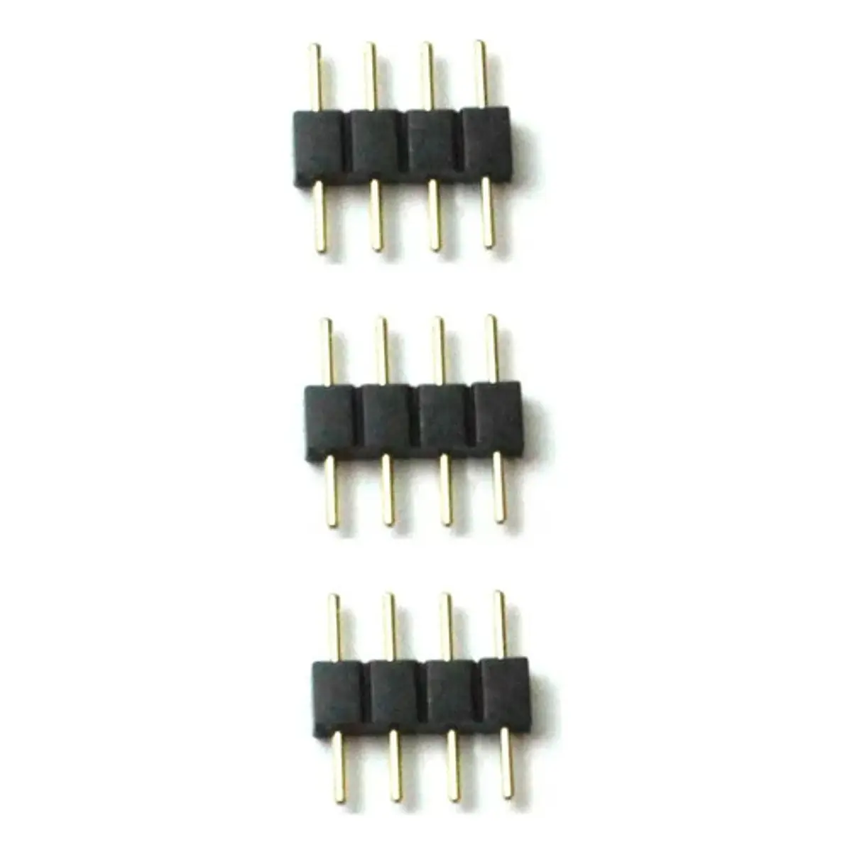 Unidad Conector Rgb 4 Pines Macho Union Regleta Cinta Led