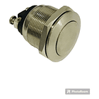 Pulsador Metalico Redondo 2 Pines Pulsador Na Chasis 1