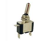 Interruptor Switch Codillo Piloto 12v Moto 2 Pines Metálico 1