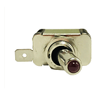 Interruptor Switch Codillo Piloto 12v Moto 2 Pines Metálico 2