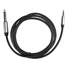 Cable Plug 3.5 Stereo A Plug 1/4 Stereo 1.8 Metros 3