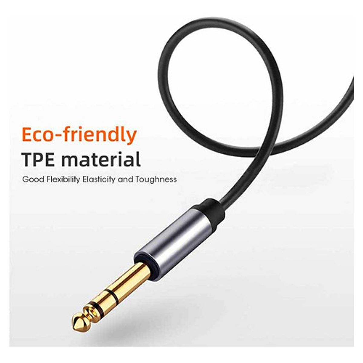 Sdoppiatore Audio Jack 6.3mm A 2x 3.5mm Stereo | Adattatore Cuffie