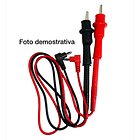  Convertidor De Puntas Multímetro A Caimán Par De Caimanes 5