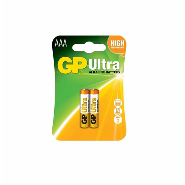 Pila AAA Alcalina Ultra 1.5V GP 