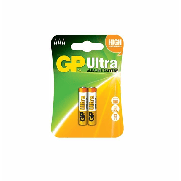 Pila AAA Alcalina Ultra 1.5V GP
