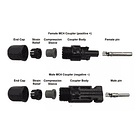 Conector MC4 panel solar  2