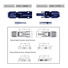 Conector MC4 panel solar  3