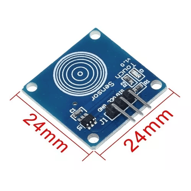 Modulo Sensor Touch Capacitivo Ttp223 sensor Táctil  