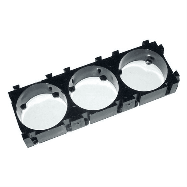 Modular holder para batería 18650 triple 
