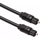 Cable Óptico Fibra Óptica Digital Audio 5 Metro Alta Calidad 1