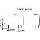Relevo 12v 5 Pines 10A hf118f 2