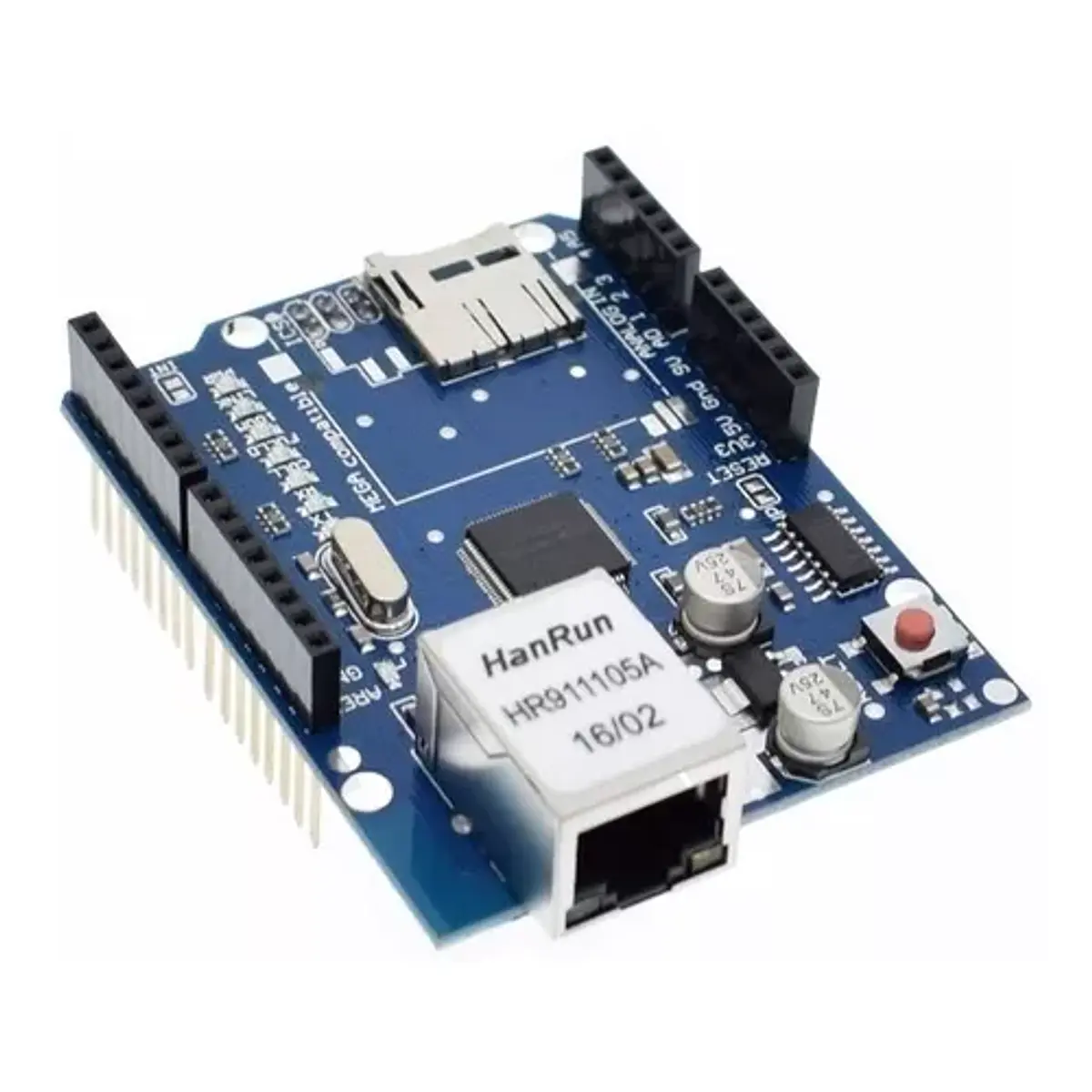 Ethernet Shield W5100 Arduino Red