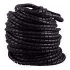 2 metros de Espiral negro de 1