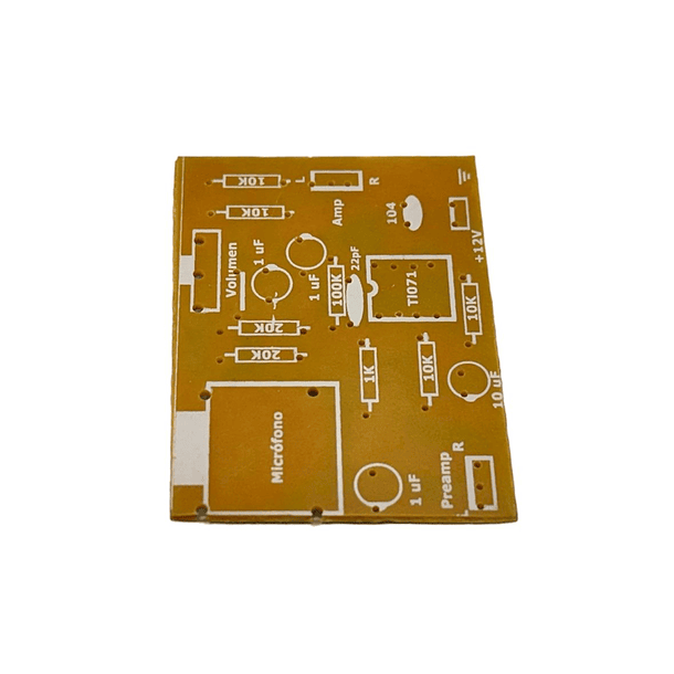 Pcb Preamplificador Videorockola Microfono 