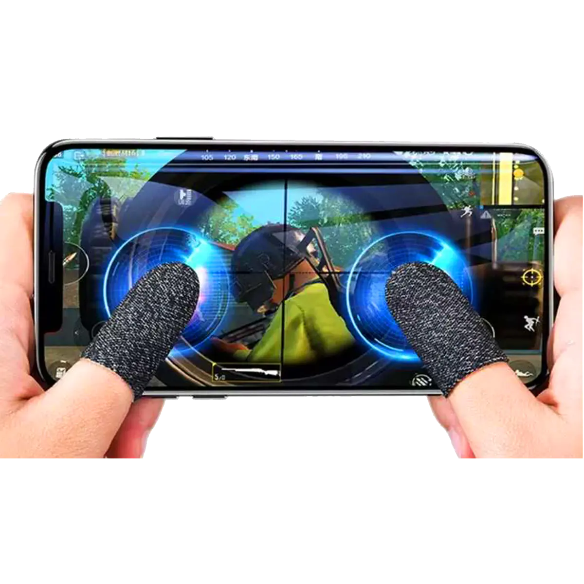 Guantes Para Gaming Y Billar – 2 Pares Con Puntas De Grafeno, Táctiles, Transpirables Y Ligeros