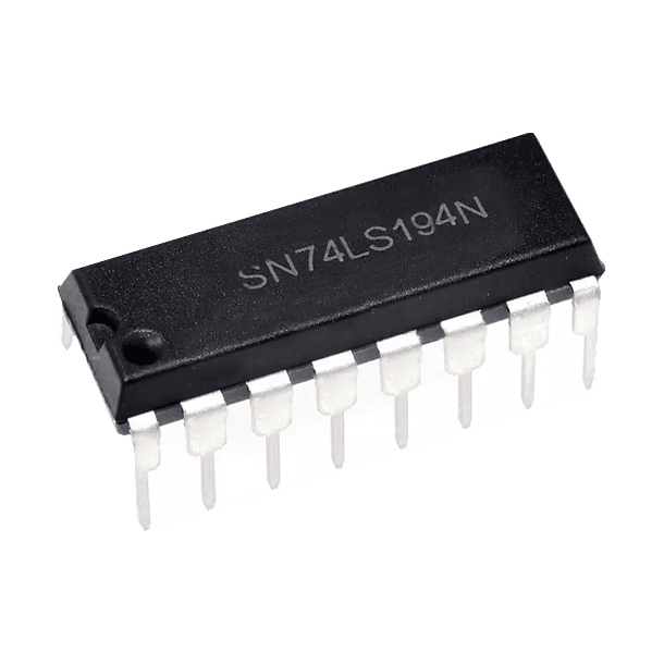 Integrado 74ls194  74194 Registro 4 Bits Bidireccional 