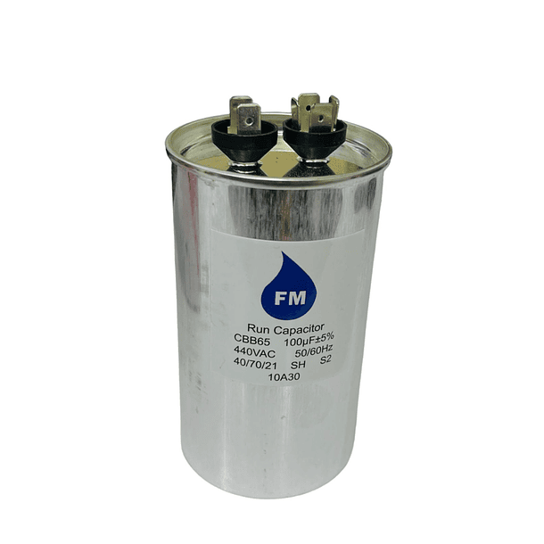 Condensador de Marcha 100 mfd 440v 