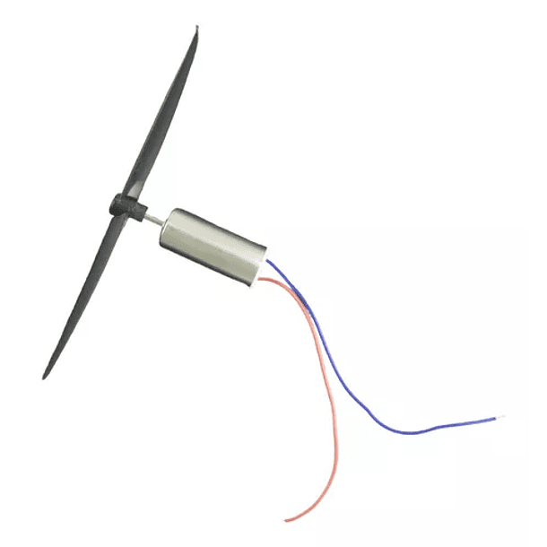 Micro motor para drone con helice 