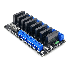 Modulo Relé Estado Solido SSR 8 Canales 5VDC