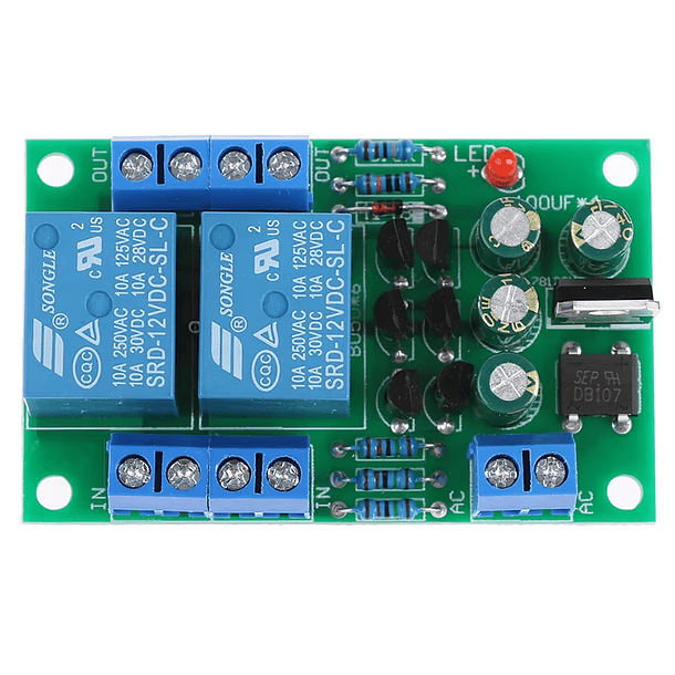 Modulo Protector de parlantes Stereo 2