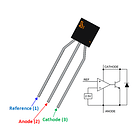 TL431 Zener Ajustable de Precisión Tl 431 2