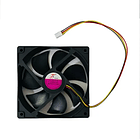 Ventilador 12v Grande 12cm X 12cm X 2.5cm 0.3amp 1