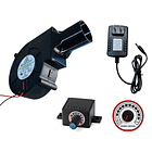 Kit Turbina ventilador estufa de aceite 12v 2.85A 6000RPM SHLF1209GHE-07 1