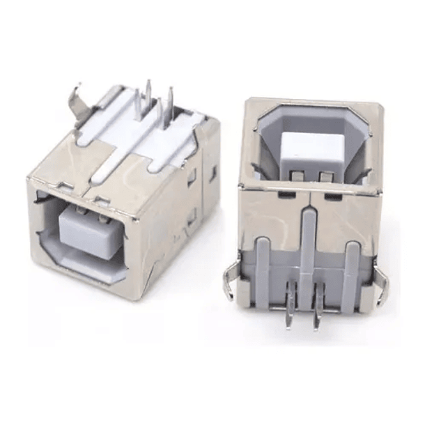 Conector Jack USB tipo B hembra 