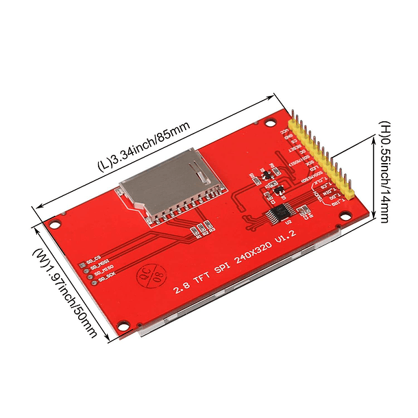 Pantalla LCD tft 2.8