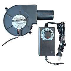 Kit Turbina ventilador estufa de aceite 12v 1.65A DC9733H12B