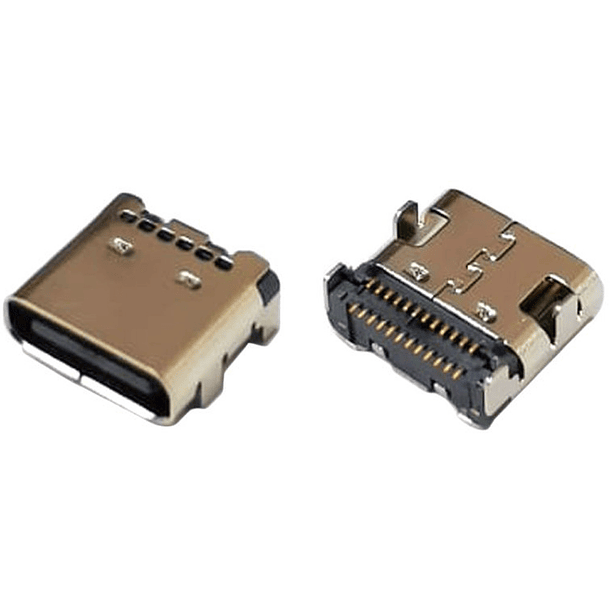 Conector USB 3.1 Tipo C Hembra 12 Pines 