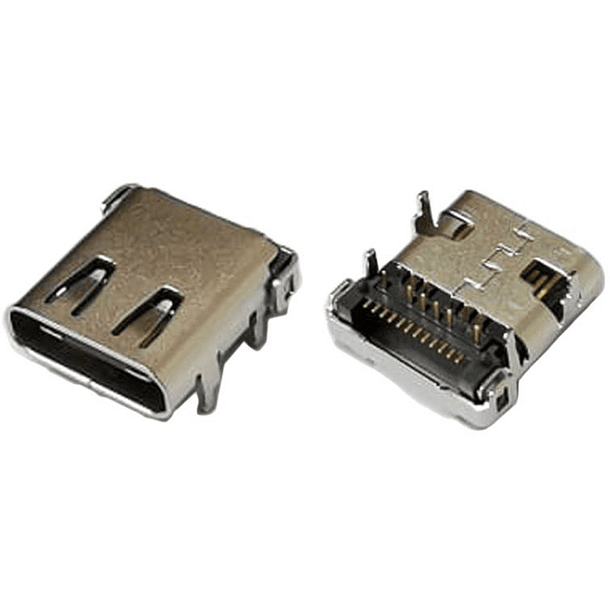 Conector USB 3.1 Tipo C Hembra 24 Pines 