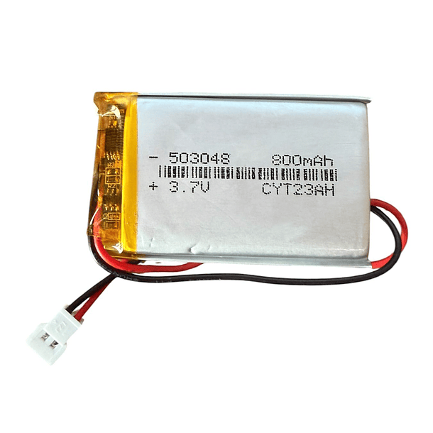 Bateria 3.7v 800mAh Litio Lipo con Conexion Usb 2