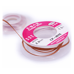 Malla Desoladadora Ancho 2mm 1.5 Mt Retira Componentes Smd